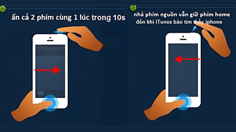 Bật chế độ DFU trên iPhone
