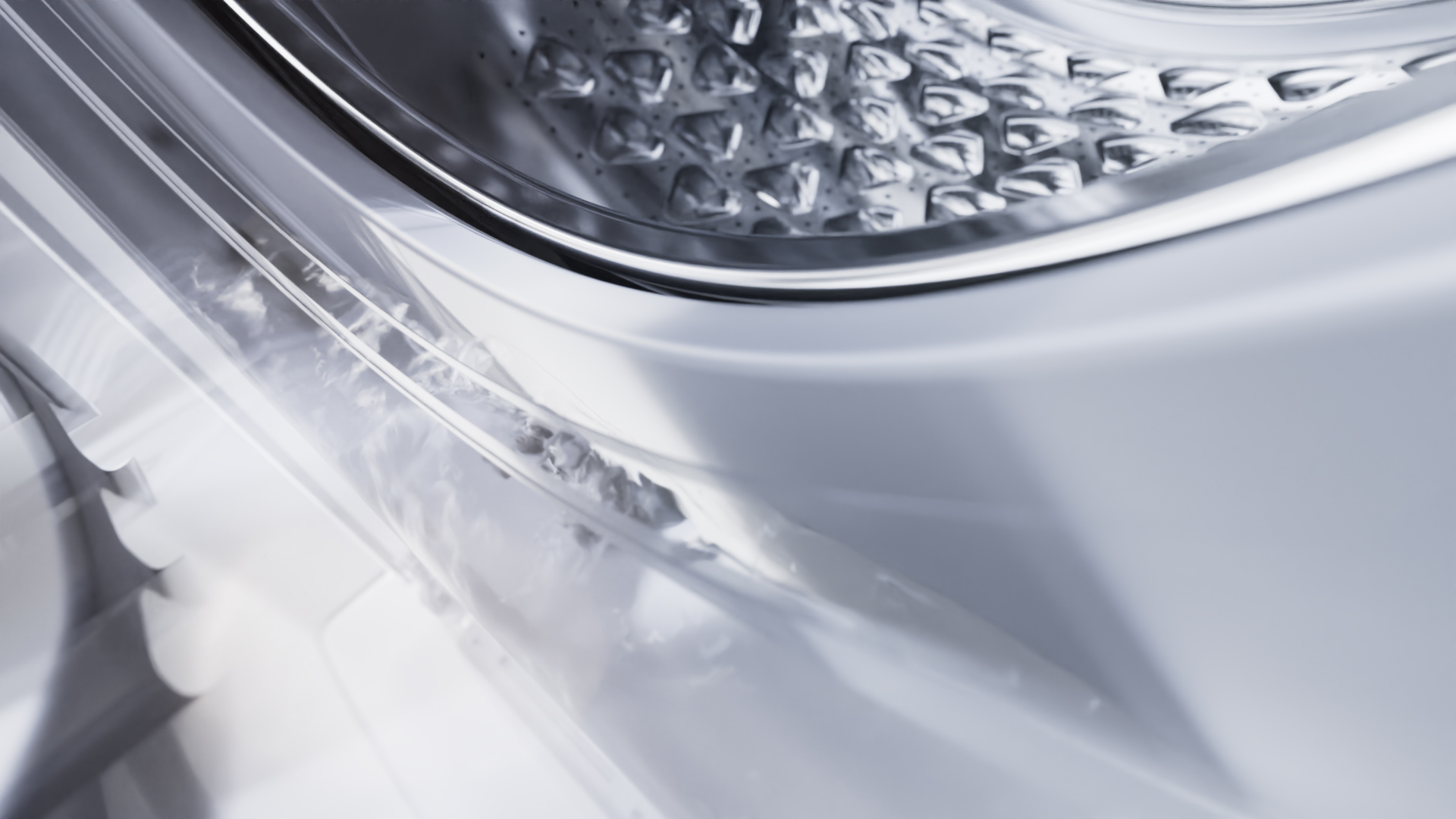 Tự động làm sạch gioăng cửa sau mỗi lần giặt, khử mùi hôi và giúp gioăng cao su bền bỉ hơn