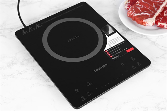 Bếp từ Toshiba IC-20S4PV có nguyên lý hoạt động dựa vào từ trường