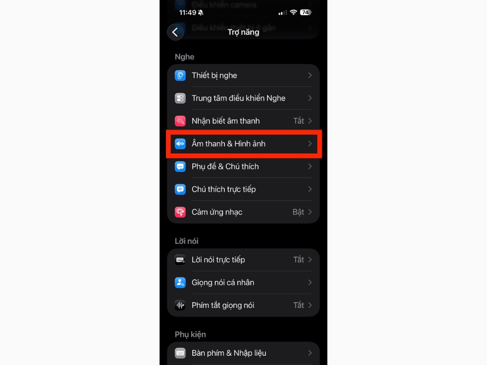 Chọn &Acirc;m thanh & H&igrave;nh ảnh