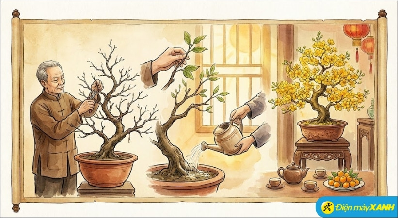 Nếu nụ đã quá lớn, bạn có thể dùng biện pháp mạnh hơn là tưới nước lạnh hoặc nước đá vào gốc