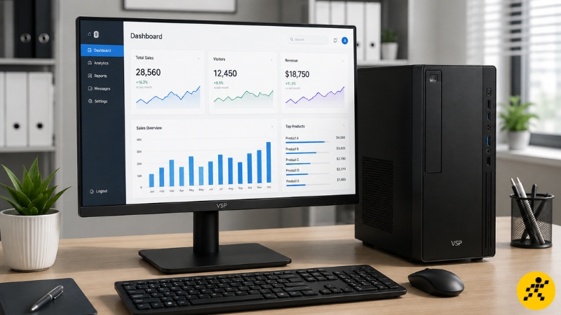 PC văn phòng thường có mức tiêu thụ điện thấp nhất PC văn phòng thường có mức tiêu thụ điện thấp nhất