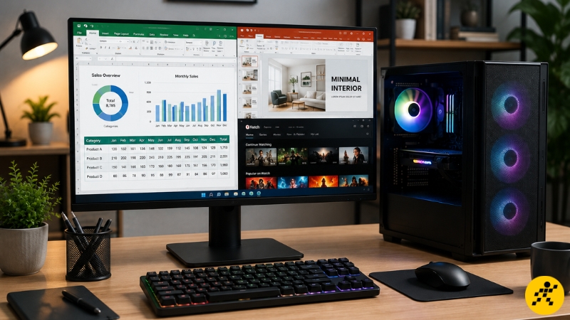 PC đa dụng thường có mức tiêu thụ điện cao hơn PC đa dụng thường có mức tiêu thụ điện cao hơn