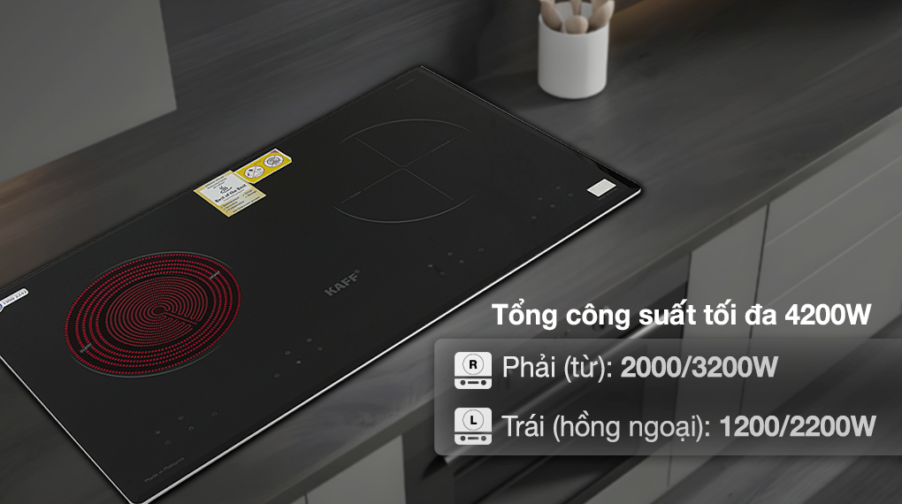 Bếp từ hồng ngoại lắp âm KAFF KF-073IC