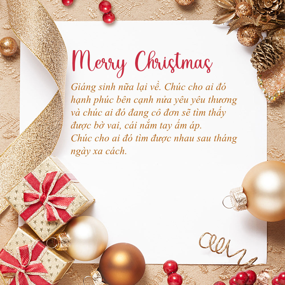 Lan tỏa yêu thương mùa Noel với những lời chúc Giáng sinh an lành và ấm áp
