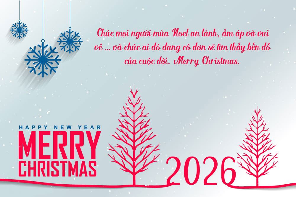 Lan tỏa yêu thương mùa Noel với những lời chúc Giáng sinh an lành và ấm áp