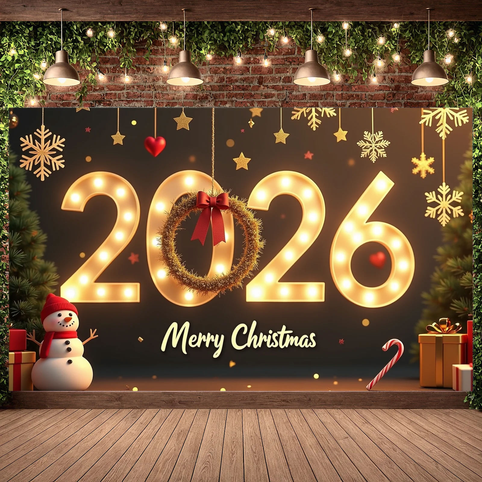 Chào đón năm mới 2026 và Giáng sinh an lành