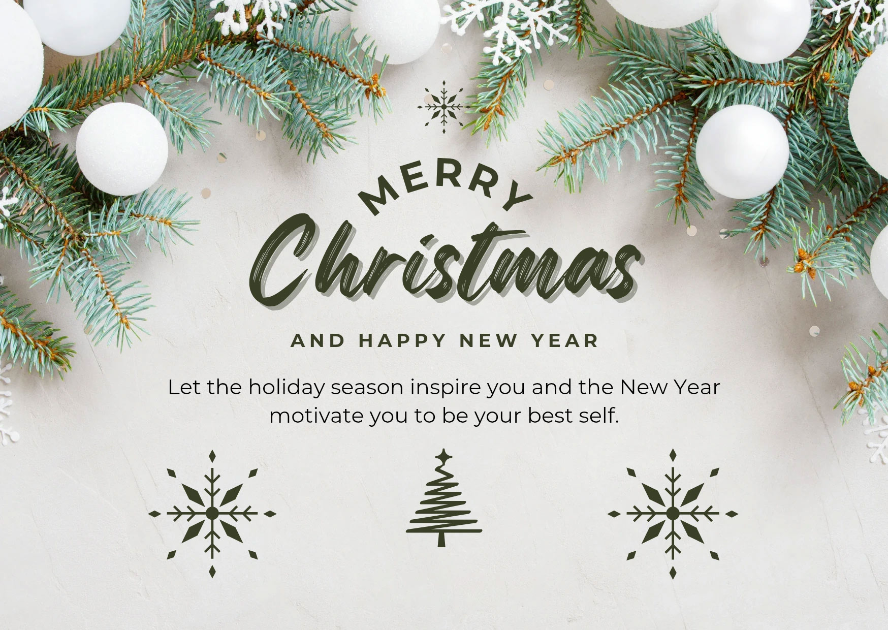 Chào đón năm mới 2026 và Giáng sinh an lành