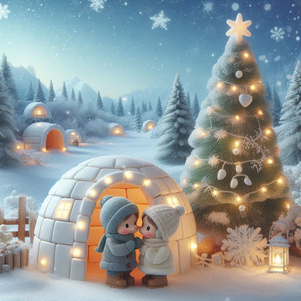 Khoảnh khắc ngọt ngào mùa Giáng sinh dành cho các cặp đôi