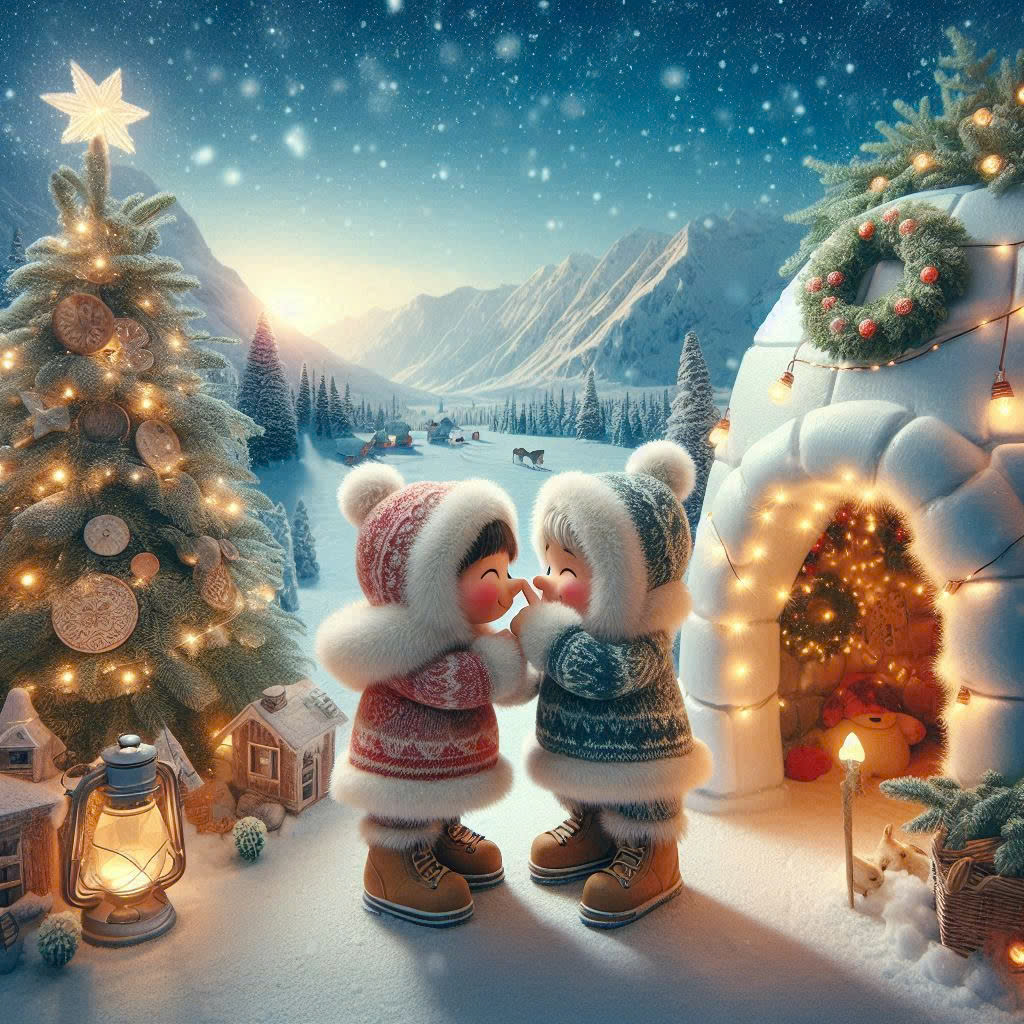 Khoảnh khắc ngọt ngào mùa Giáng sinh dành cho các cặp đôi