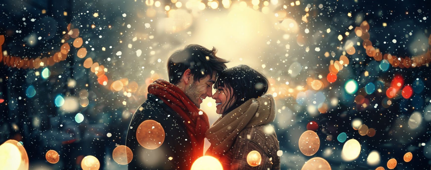 Khoảnh khắc ngọt ngào mùa Giáng sinh dành cho các cặp đôi