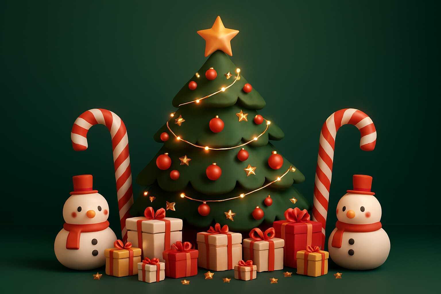 Phong cách 3D tạo chiều sâu ấn tượng cho hình nền