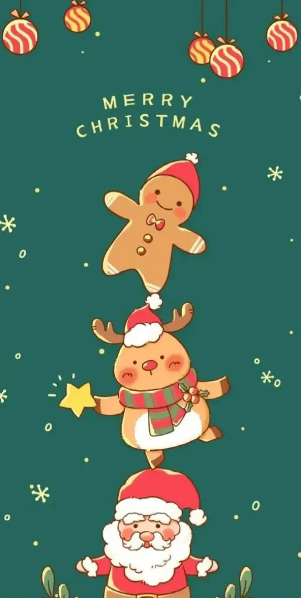 Thay áo mới cho dế yêu với hình nền Noel ấn tượng