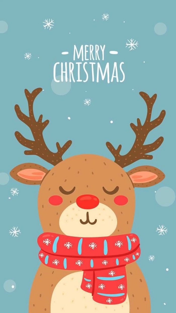 Thay áo mới cho dế yêu với hình nền Noel ấn tượng