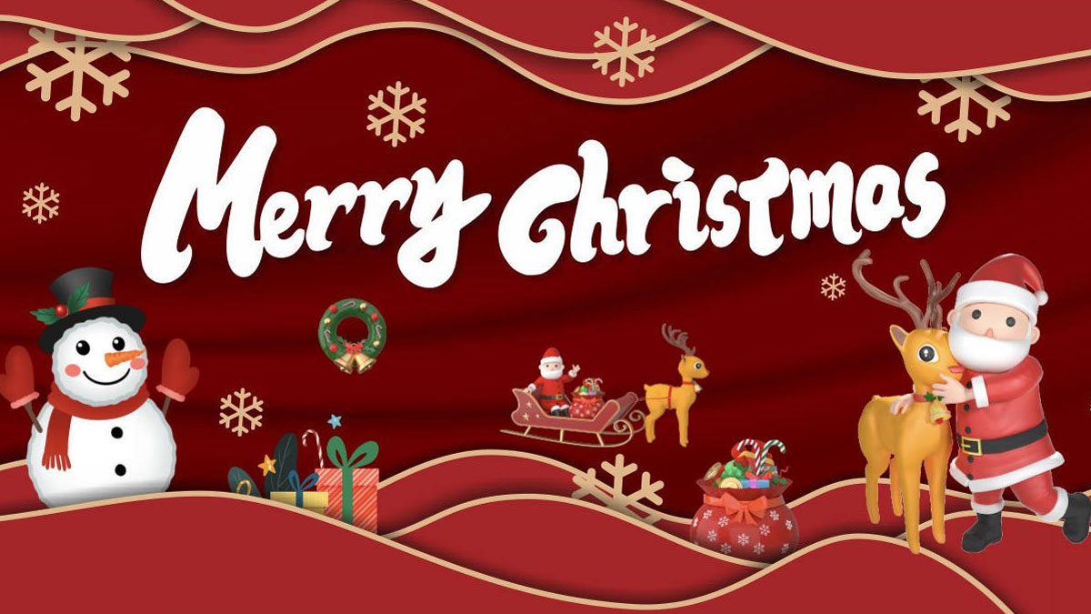 Không gian làm việc tràn ngập không khí lễ hội