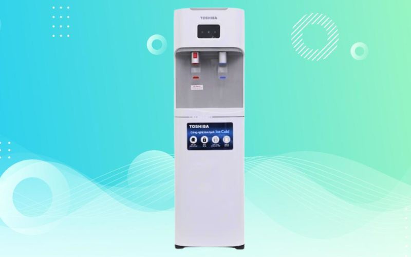 Cây nước nóng lạnh Toshiba RWF-W1669BV(W1) 650W cung cấp nước nóng lạnh tiện lợi, tích hợp lọc, đun và làm lạnh