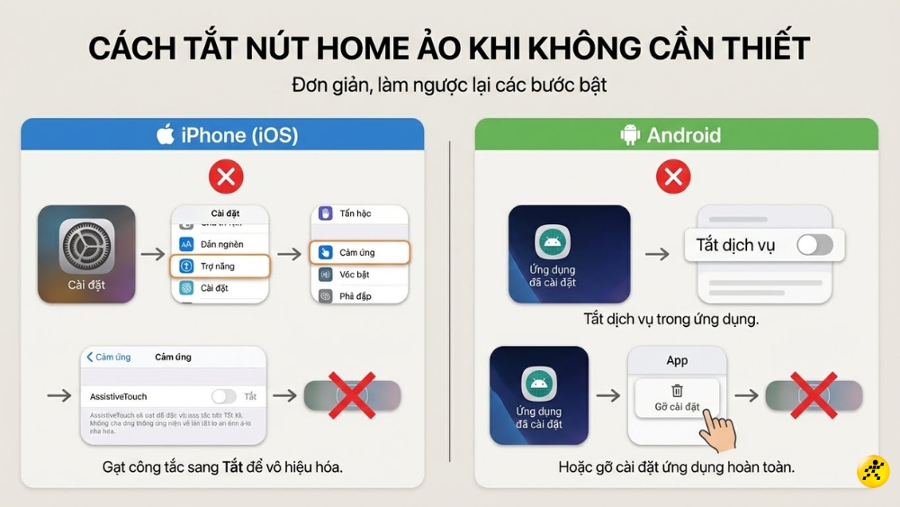 C&aacute;ch tắt n&uacute;t Home ảo 