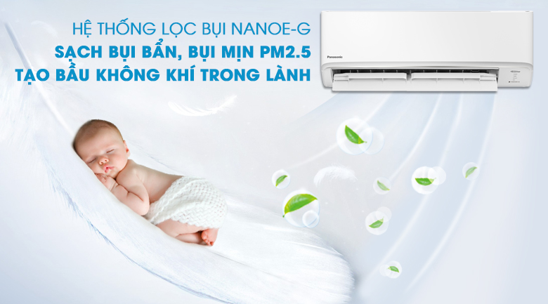 Máy lạnh Panasonic đời mới với công nghệ Nanoe-G