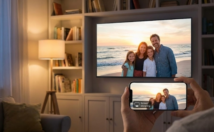 Lợi ích khi kết nối điện thoại với tivi Sony