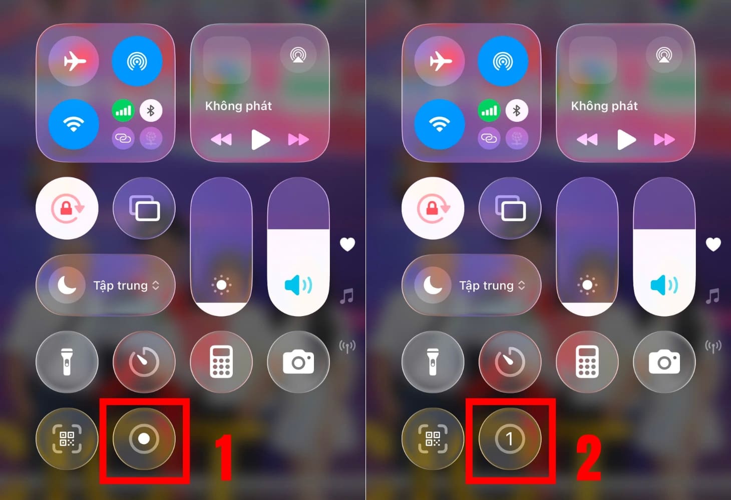 Ghi màn hình iPhone iOS 26