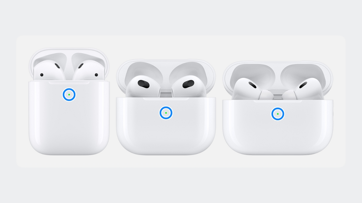 So s&aacute;nh c&aacute;c d&ograve;ng AirPods phổ biến