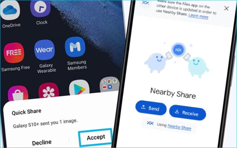 Một số cách dùng NFC phổ biến khác như Quick Share, Digital Keys, xác thực danh tính, Smart Home