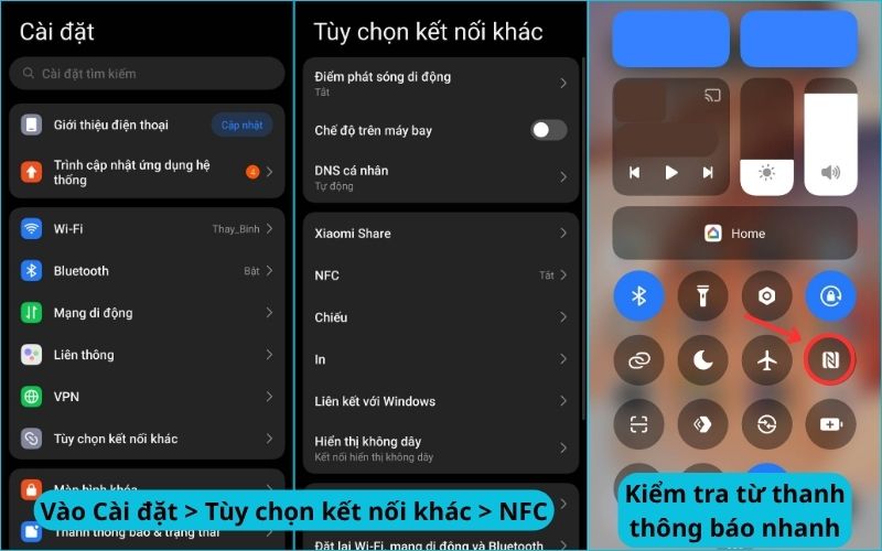 Cách bật NFC trên Android: Vào Cài đặt > Kết nối > NFC & thanh toán > Gạt bật. Rất đơn giản!