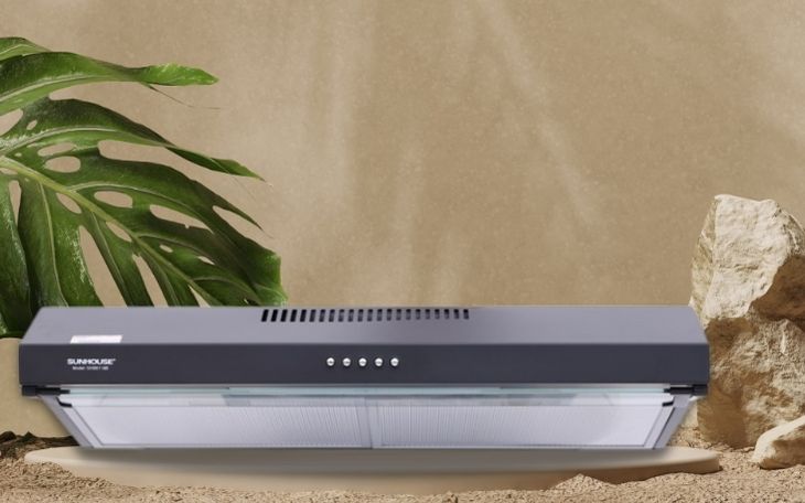 Máy hút mùi âm tủ Sunhouse SHB6118B