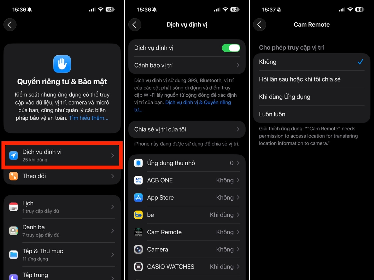 R&agrave; so&aacute;t danh s&aacute;ch ứng dụng