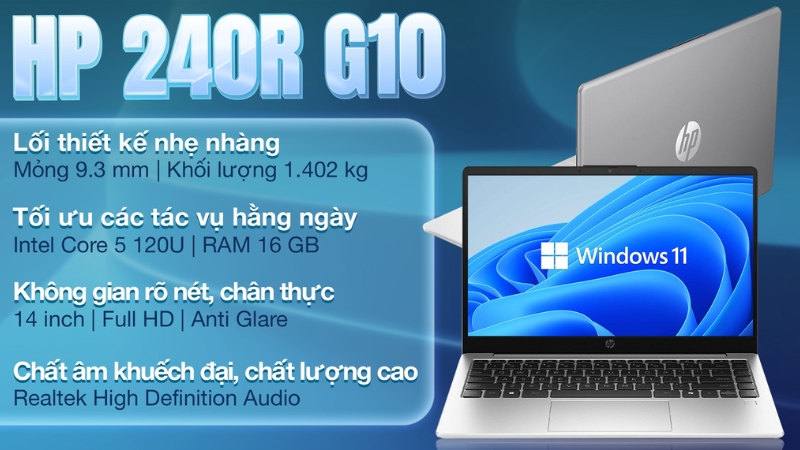 HP 240R G10 Core 5