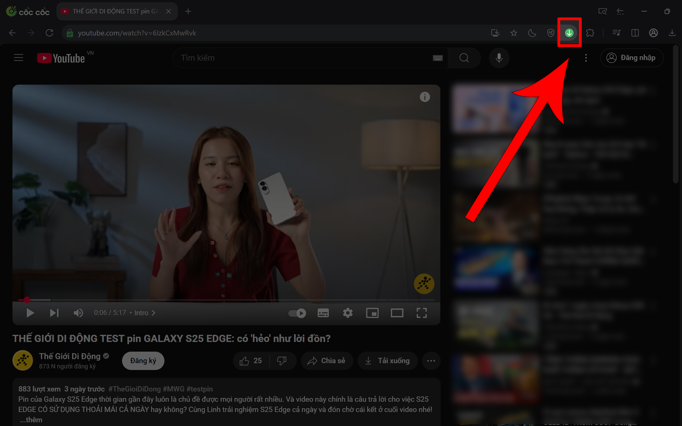 Cách Tải Video Trên Youtube Bằng Cốc Cốc Cách Tải Video Trên Youtube Bằng Cốc Cốc