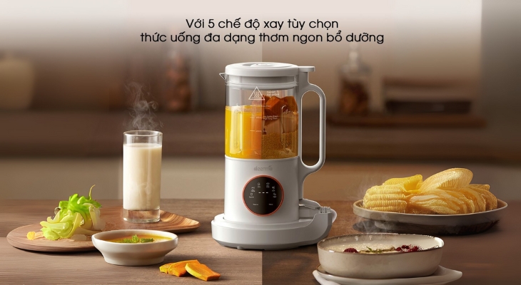 Máy làm sữa hạt đa năng Deerma DEM-NU500W