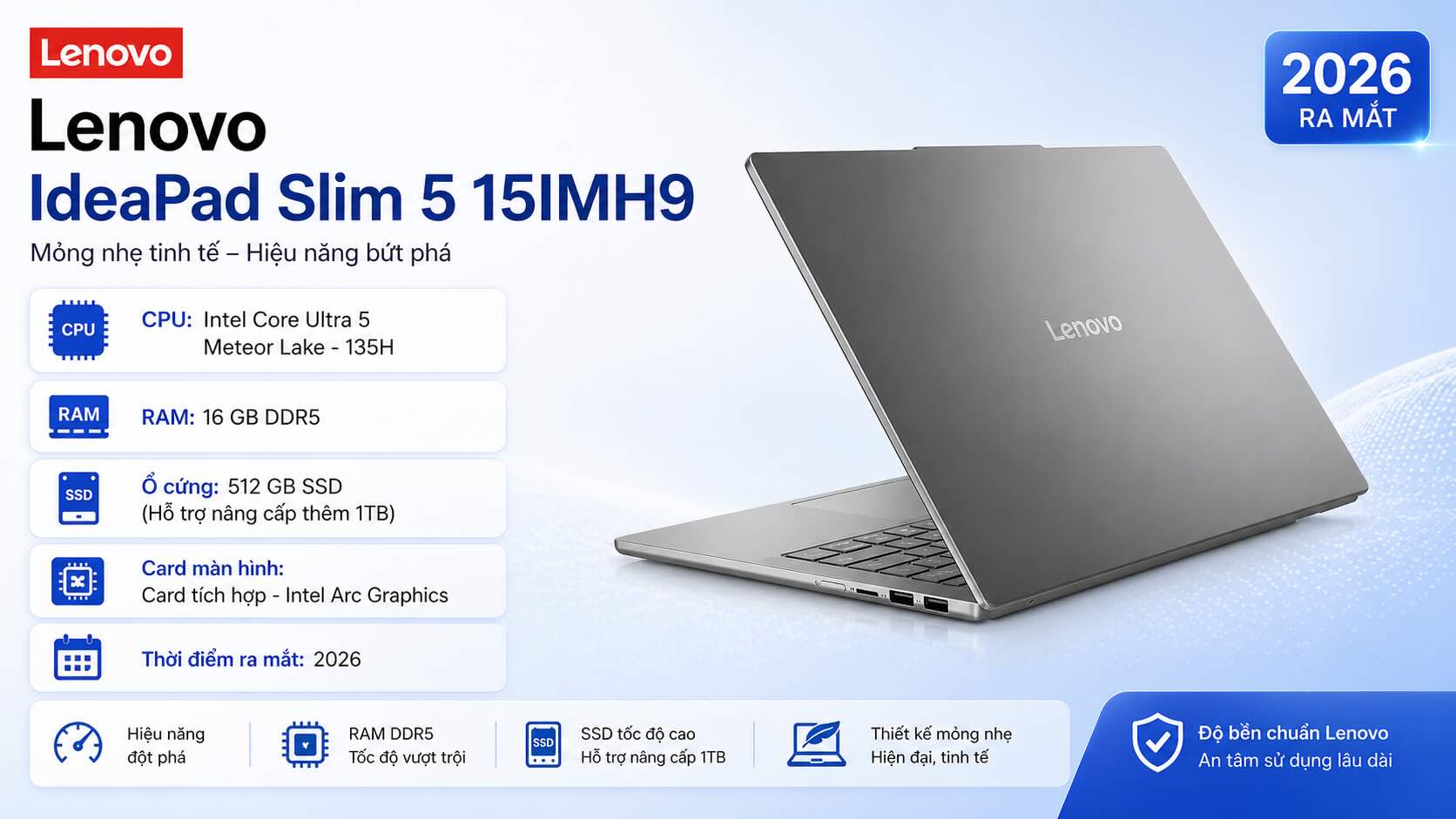 Lenovo IdeaPad Slim 5 OLED 14IMH10 (83V6001GVN)
