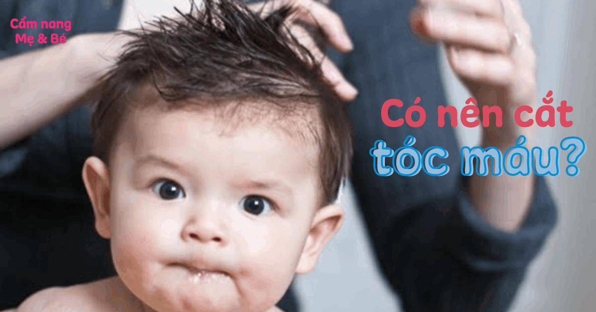 Nên cắt tóc máu cho trẻ sơ sinh vào ngày nào, kiêng cắt tóc ngày nào?