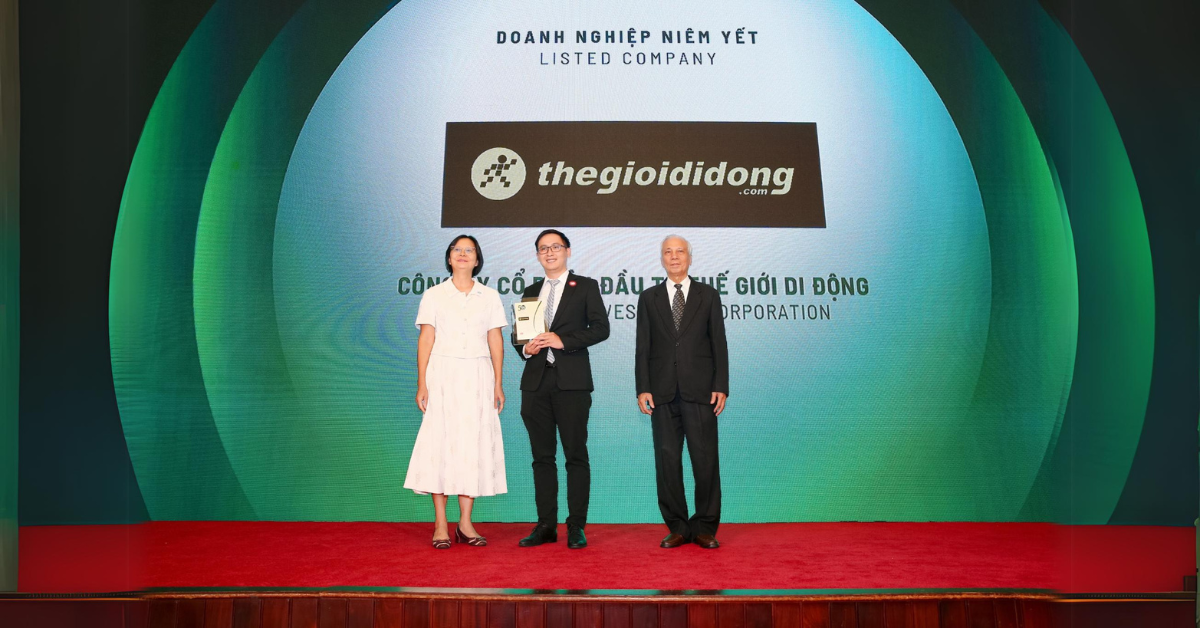 MWG 3 Năm Liên Tiếp Được Vinh Danh Trong Top 50 Doanh Nghiệp Phát Triển Bền Vững Tiêu Biểu