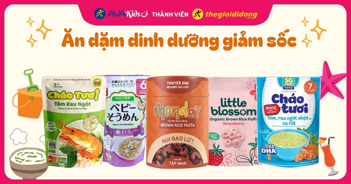 (01.04 - 03.05) THỰC PHẨM - GIA VỊ CÁC LOẠI GIẢM SỐC TẠI AVAKIDS