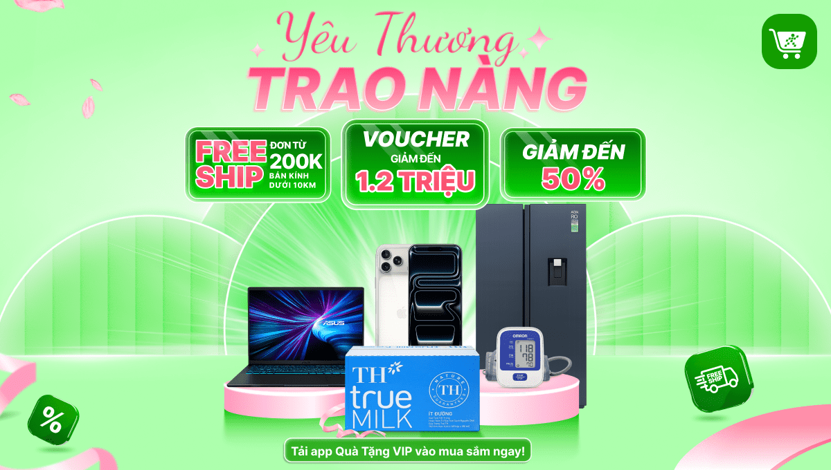 MWG SHOP - LỊCH SALE VÀ ƯU ĐÃI ĐẶC BIỆT TÔN VINH PHÁI ĐẸP
