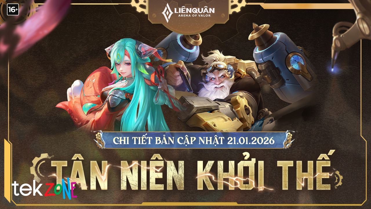 Liên Quân mùa S1/2026 phiên bản Tân Niên Khởi Thế có gì thay đổi? Xem ngay thông tin chi tiết