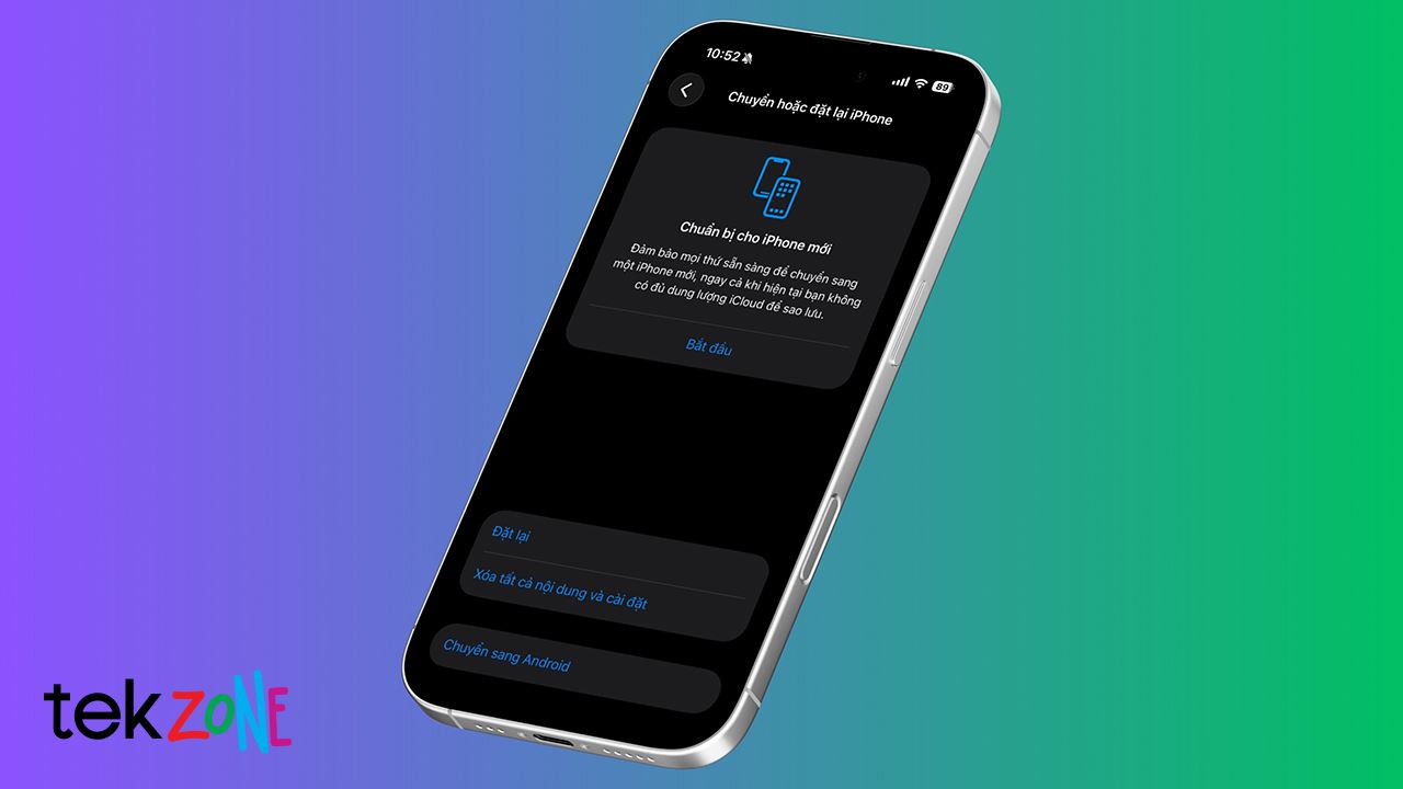 Cách chuyển dữ liệu từ iPhone sang Android trên iOS 26.3 cực kỳ nhanh chóng và đơn giản
