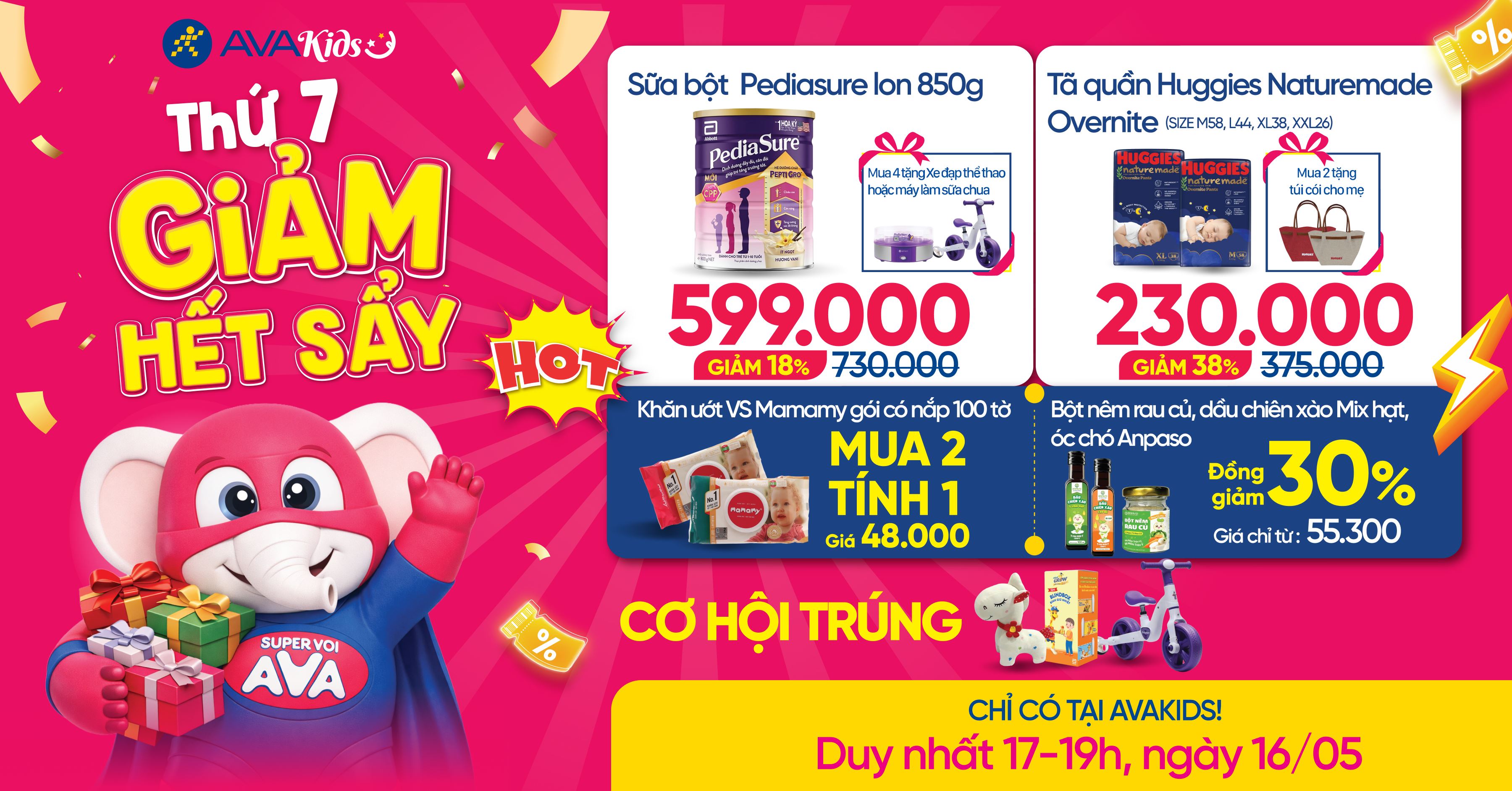 THỨ 7 - GIẢM HẾT SẨY