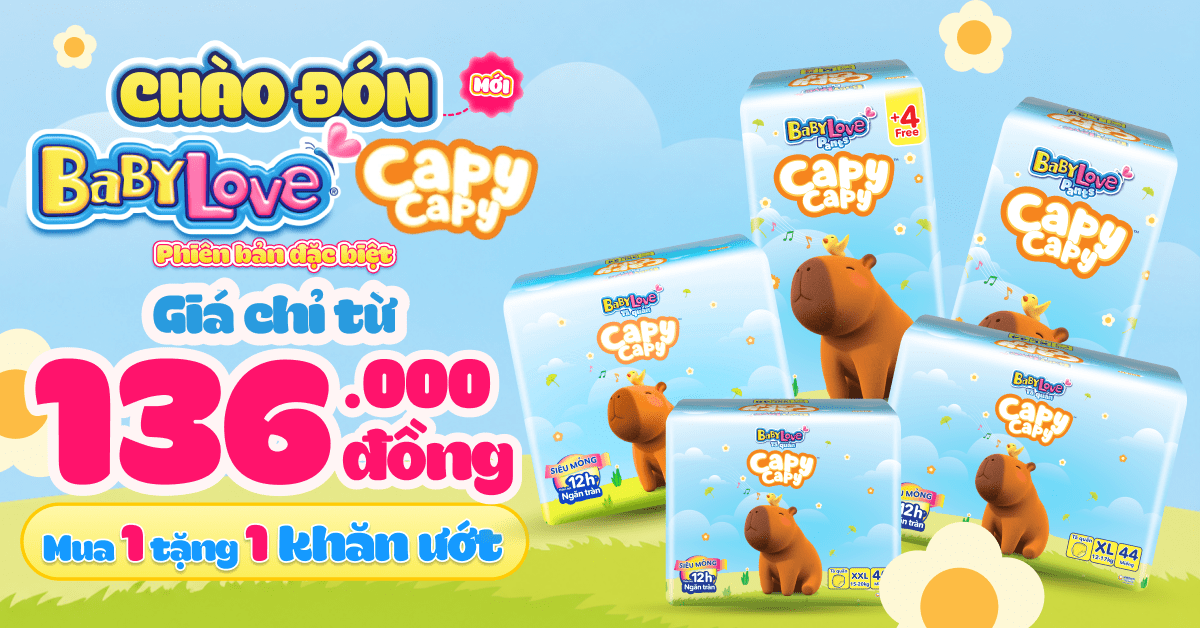 Ra mắt sản phẩm mới Tã quần Babylove phiên bản đặc biệt