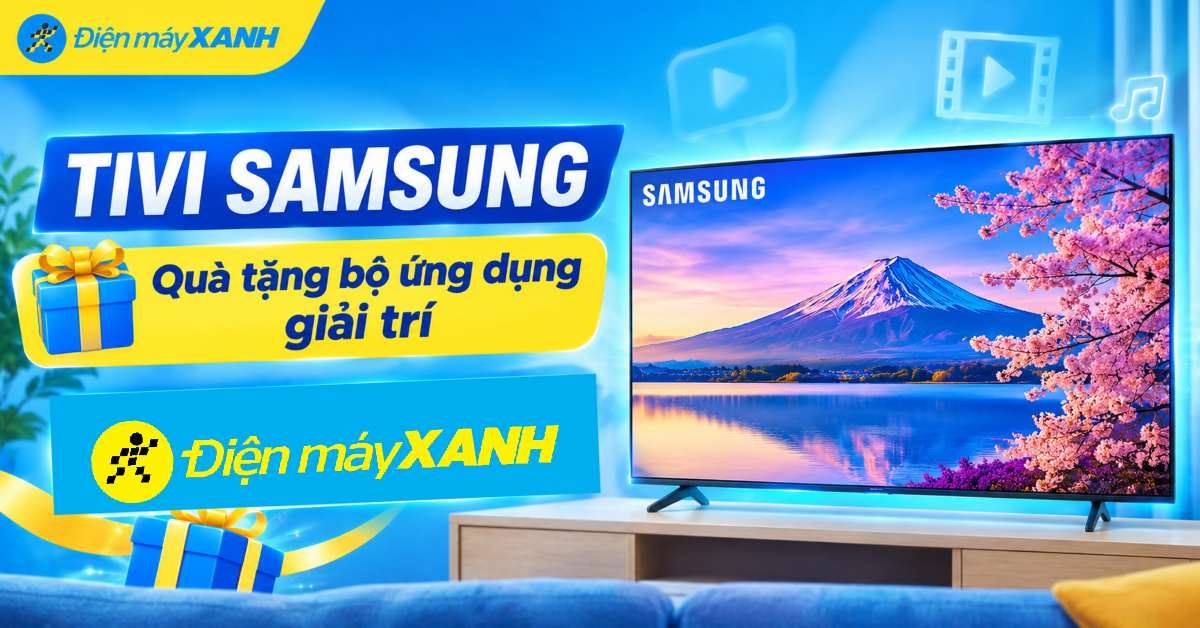 TIVI SAMSUNG - QUÀ TẶNG BỘ ỨNG DỤNG GIẢI TRÍ (MY24-25-26)