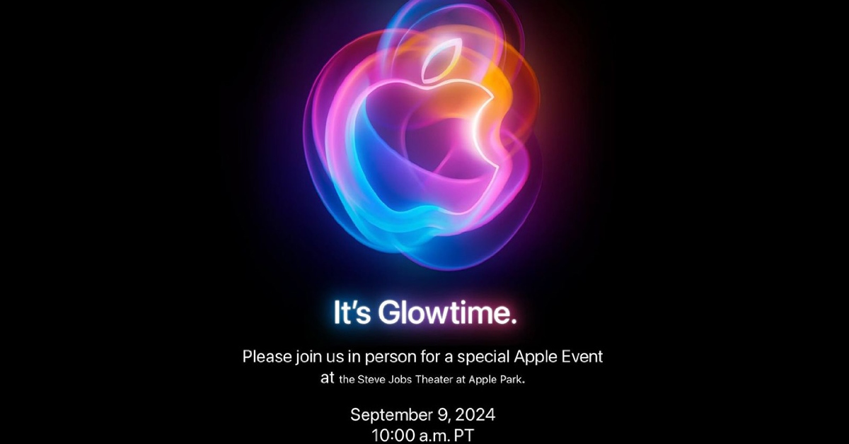 "It's Glowtime" Apple tổ chức sự kiện vào khuya nay 10/9/2024