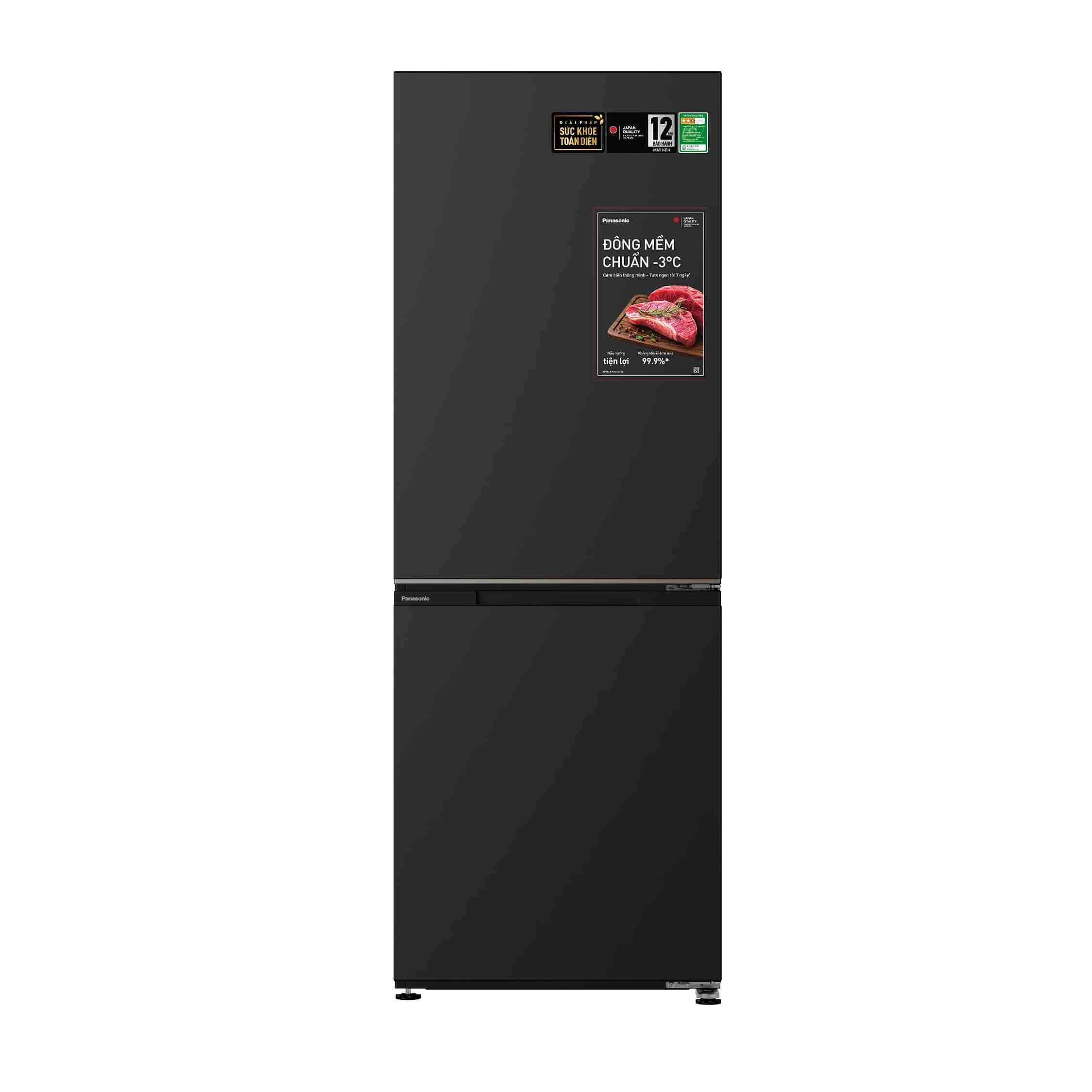 Panasonic Inverter 374 lít NR-BV412BWKV