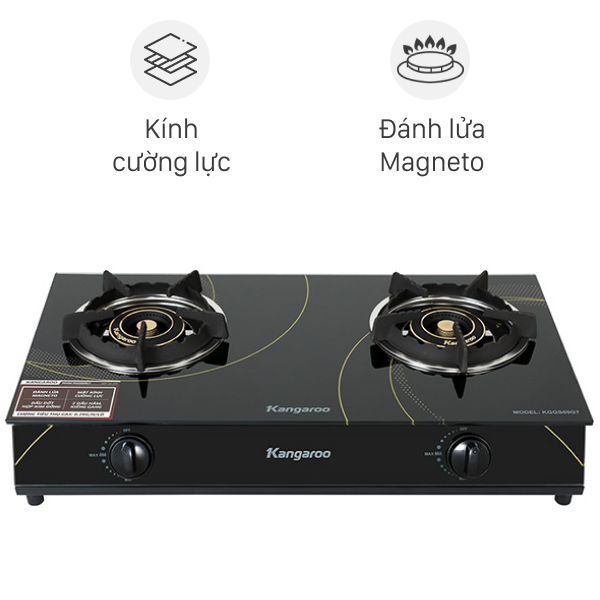 Bếp ga đôi Kangaroo KGGS69G7