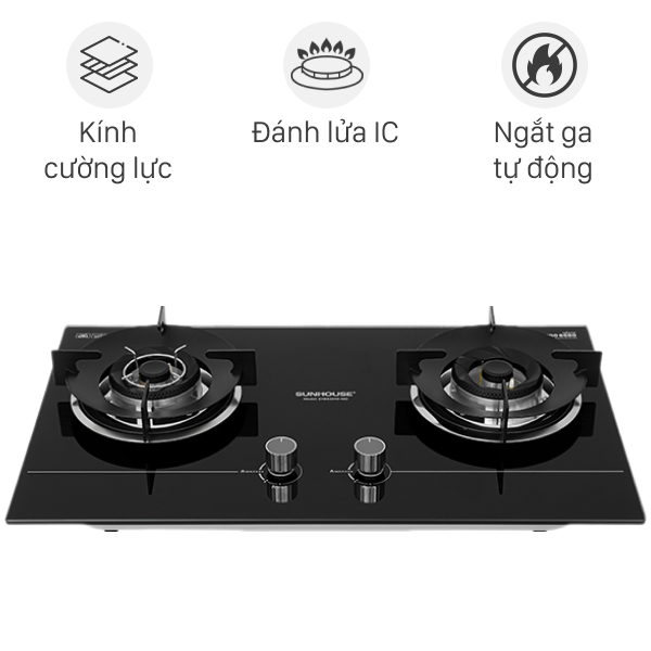Bếp ga âm Sunhouse SHB62040-MD
