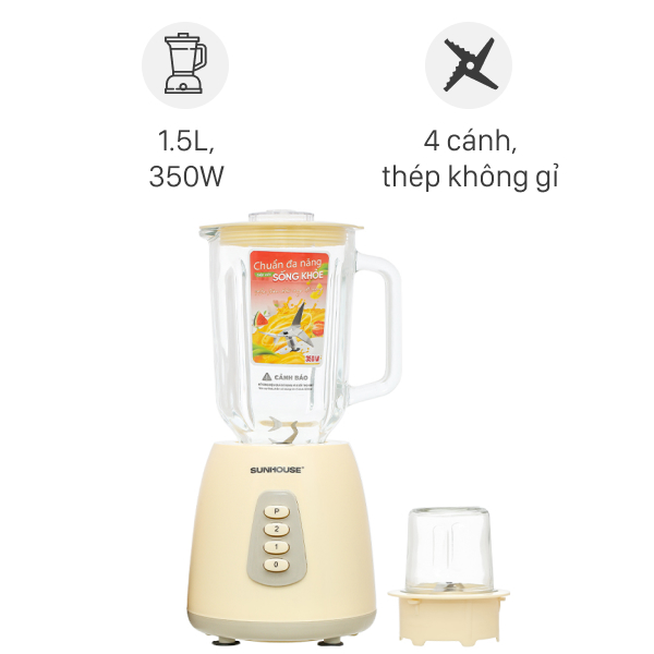 Máy xay sinh tố đa năng Sunhouse SHD5120DMX