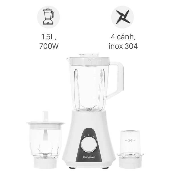 Máy xay sinh tố đa năng Kangaroo KGBL3P1