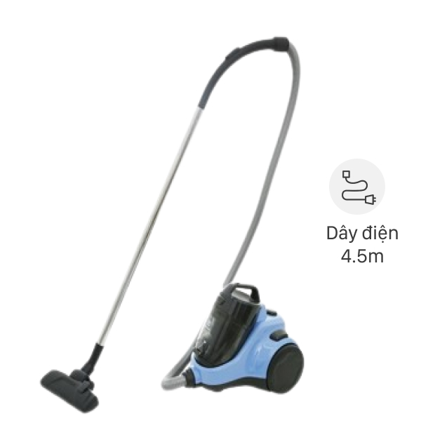 Máy hút bụi Electrolux EC31-2BB - Dung lượng 1.8L, Bộ lọc EPA 10, Công suất 1800W