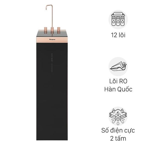 Máy lọc nước RO Hydrogen ion kiềm Kangaroo Sumire KGEP12A1 12 lõi